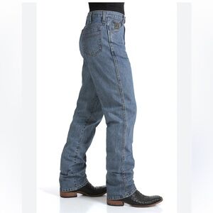Cinch Green Labelmedium blue bootcut jeans, wide 31x34